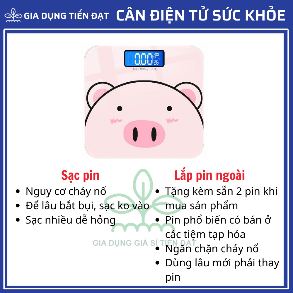 Cân điện tử sức khỏe kết nối Bluetooth Đo Mỡ Máu, Lượng Cơ, Tỉ Lệ Mỡ Cơ Thể Kết Nối App Điện Thoại