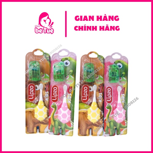 Bàn chải đánh răng trẻ em Lipzo tặng kèm ô tô