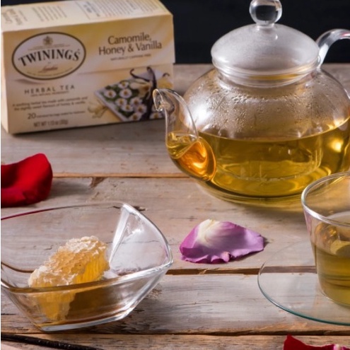 [Hàng mới về]Twinings thảo mộc hoa cúc, ngủ ngon, hoa quả, bạc hà (hàng Mỹ nguyên seal)