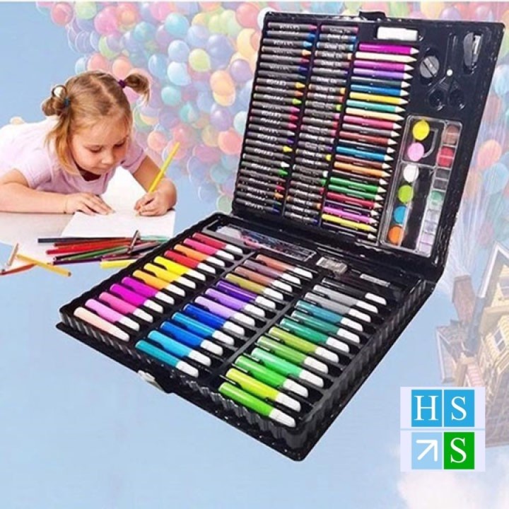 HỘP MẦU 150 chi tiết cho bé thảo sức sáng tạo là MÓN QUÀ đầy ý nghĩa cho bé yêu - HS Shop Thủ Đức