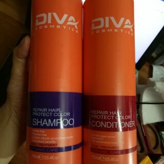 Combo dầu cặp gội xả  Diva