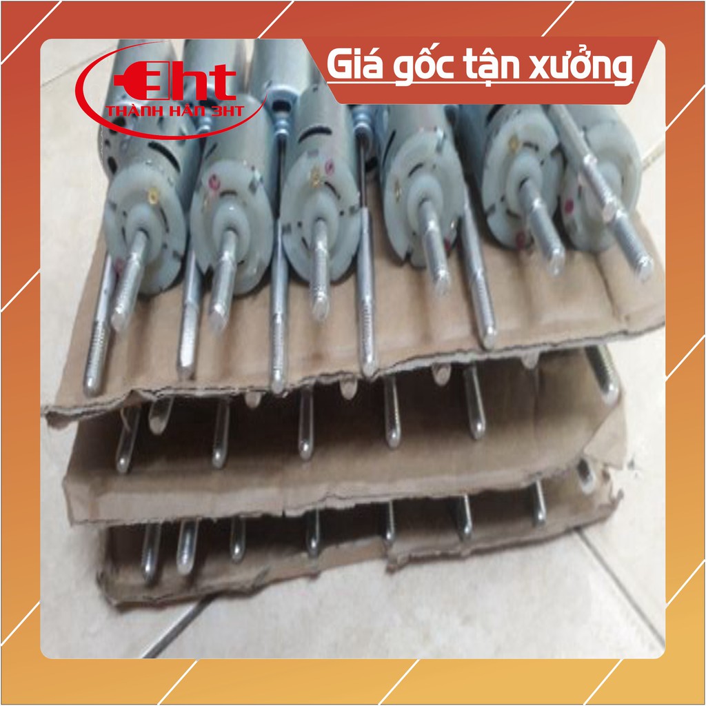 Mô tơ 545 chế quạt chạy acquy moteur - phụ tùng quạt động cơ quạt 12V & 24v