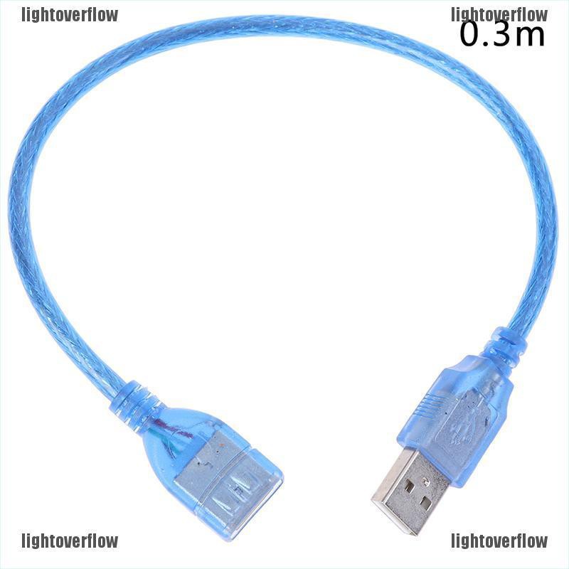 Cáp mở rộng USB 2.0 đầu đực sang đầu cái 0.3/0.5/1.5/2M