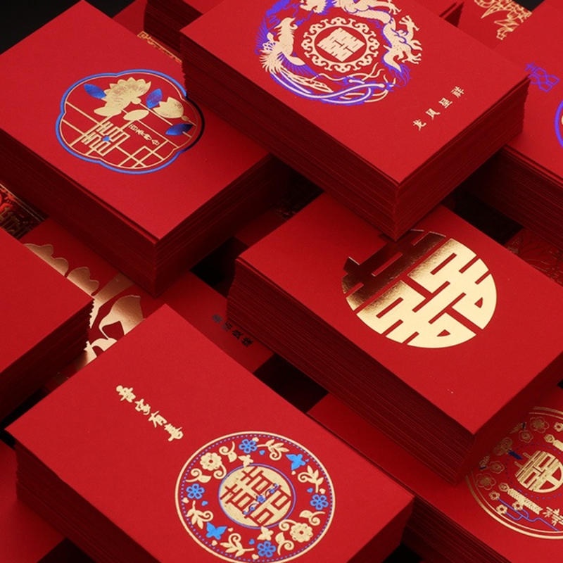 Bao Lì Xì Đỏ Mini Dáng Dài Cỡ Lớn Phong Cách Trung Hoa Dùng Để Gói Quà Đám Cưới Red Packet Wedding Angpao Gift Big Angpow Storag Cyan Money Envelope Bag Pouch Coin Red Packets Mini Long Large Small Chinese Wedding Decoration Envelopes