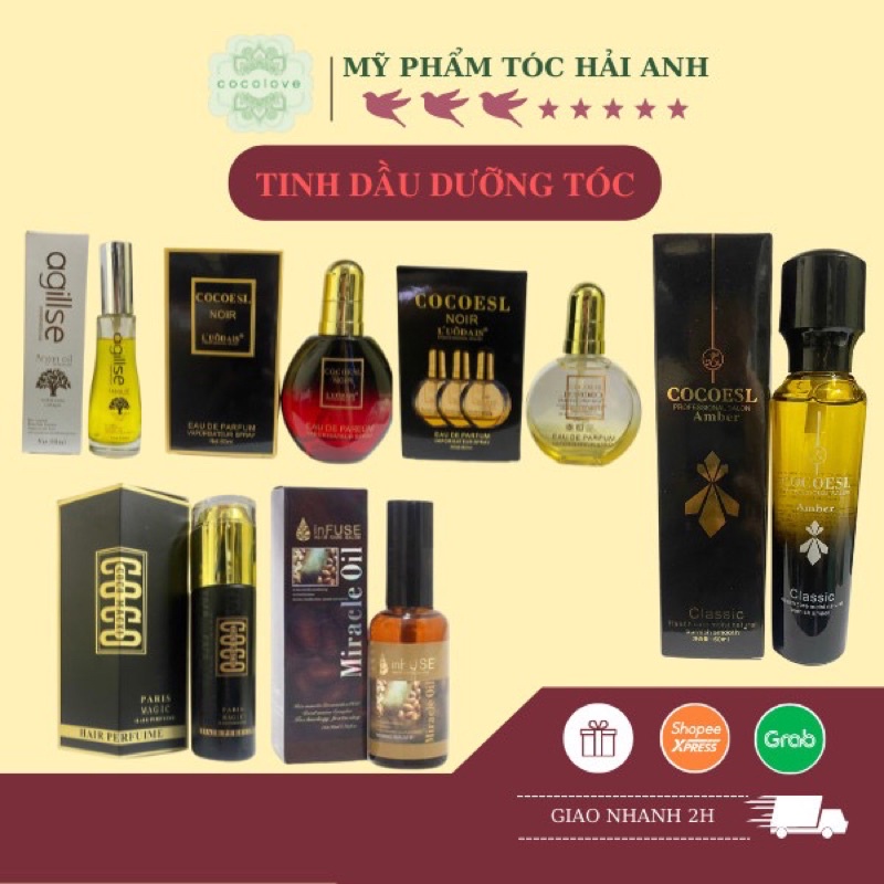 Tinh Dầu Dưỡng Tóc Nam Nữ CÁC LOẠI HAIANHSHOP