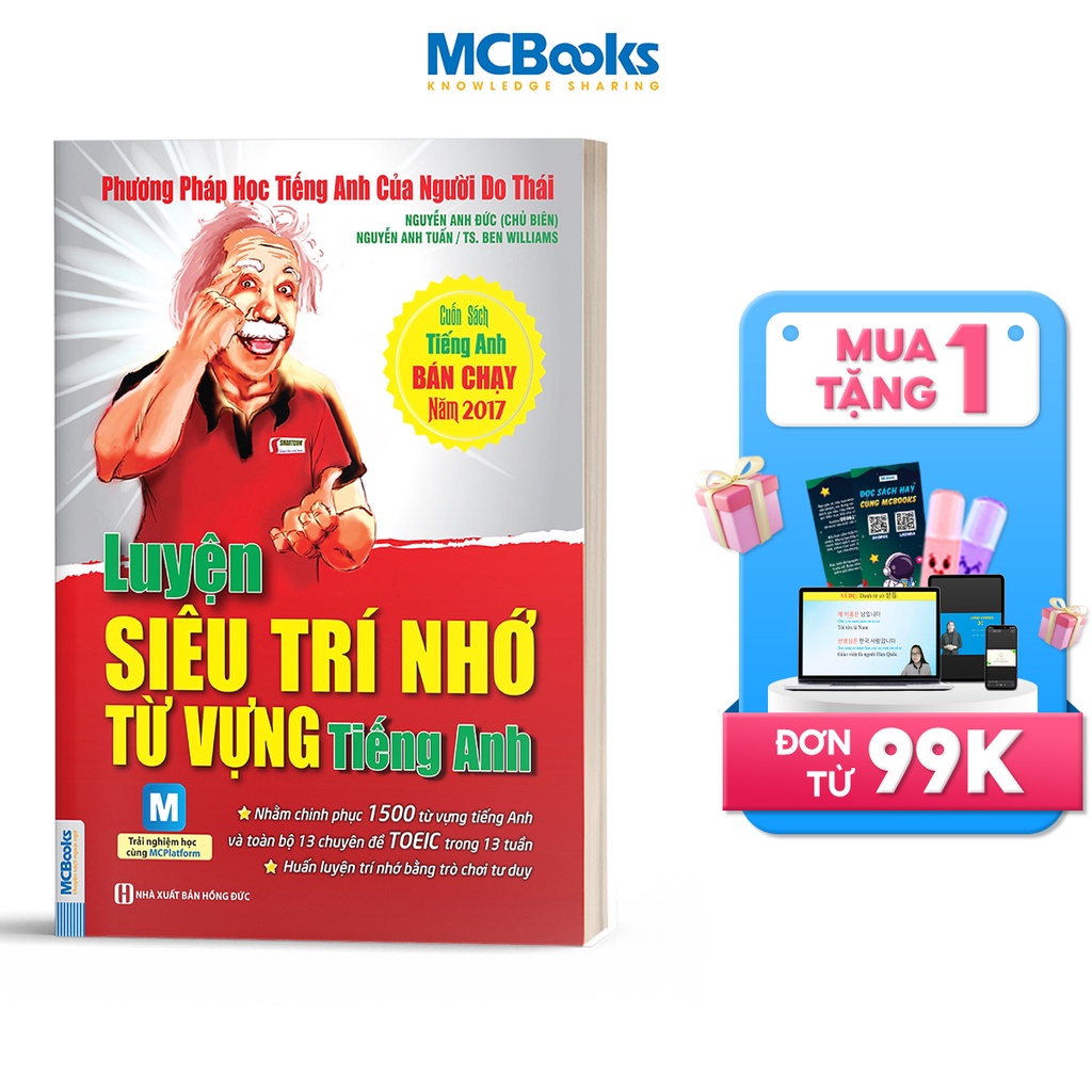 Sách - Luyện Siêu Trí Nhớ Từ Vựng Tiếng Anh Cho Người Mất Gốc - Học Kèm App Online