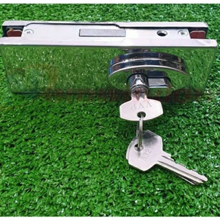Khoá cửa kính cường lực VPP , khoá sàn kính cường lực 1 đầu chìa và 2 đầu chìa