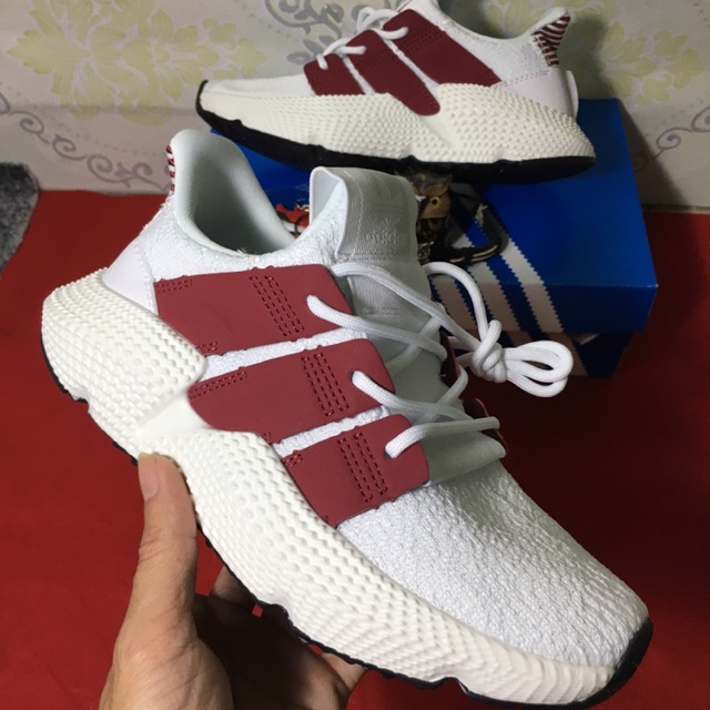 Giầy Adidas prophere ( trắng - đỏ)