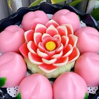Khuôn Silicon Sen Đại To Hoa Sen Trang Trí Bánh