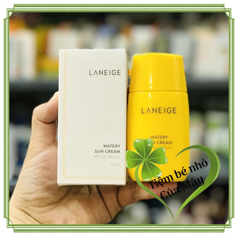 (mẫu mới date xa) Kem Chống Nắng Laneige Watery Sun Cream SPF50+ PA++++