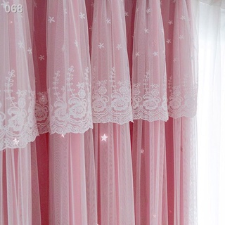 ﺴ☋﹊Rèm công chúa gió phòng ngủ che nắng nhà không đục lỗ ký túc xá vải khách cửa sổ bay cho thuê đặc biệt giải phóng mặt