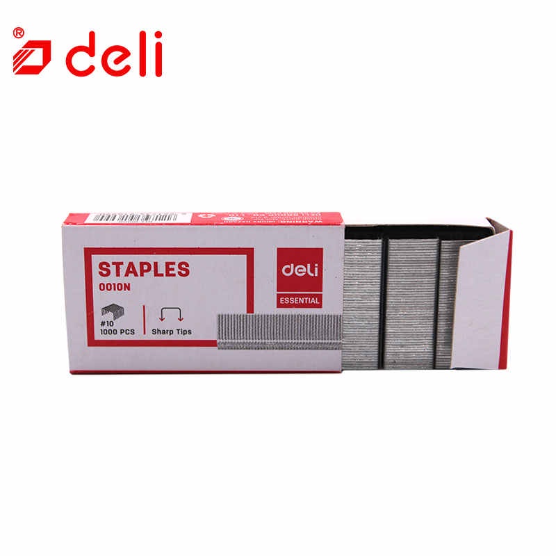 [Lộc'sArtStore] Kim bấm số 10 Deli bộ 2 hộp, 5 hộp, 10 hộp