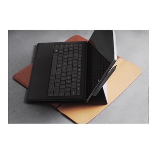 Combo túi da cao cấp cho Macbook, Dell Xps, Surfacebook ( Nâu đất)