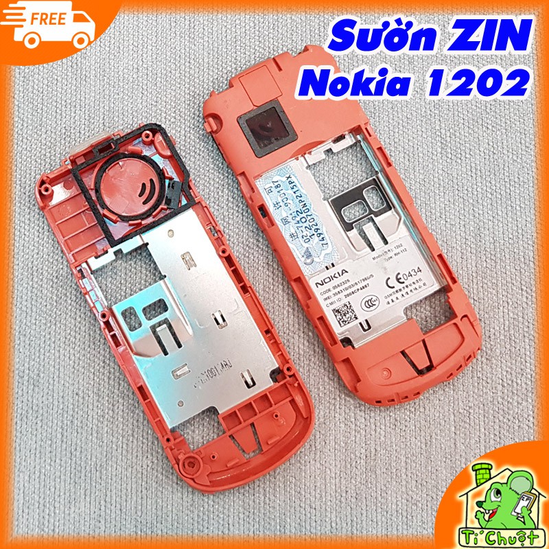 Sườn máy Nokia 1202 ZIN Tháo máy (mới 95%-99%) | BigBuy360 - bigbuy360.vn