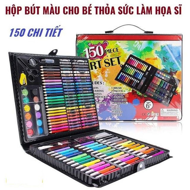 SÉT TÔ MÀU 150 CHI TIẾT CHO HỌA SĨ NHÍ