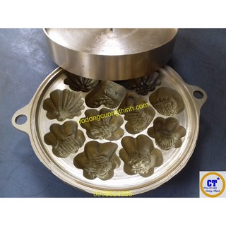 Khuôn bánh thuẫn đồng bánh bông lan 2kg7 quãng ngãi