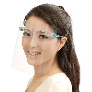 Mặt nạ chống giọt bắn chống nước bọt trong suốt che chắn mặt chống sương mù hai mặt tiện dụng