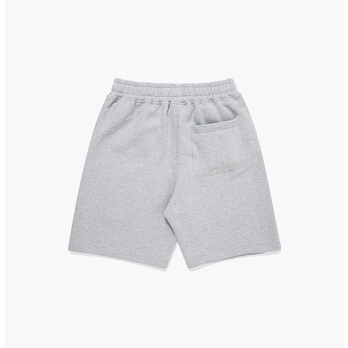 OWL BRAND® JOGGER LOGO SHORT - Quần short nỉ thun màu xám