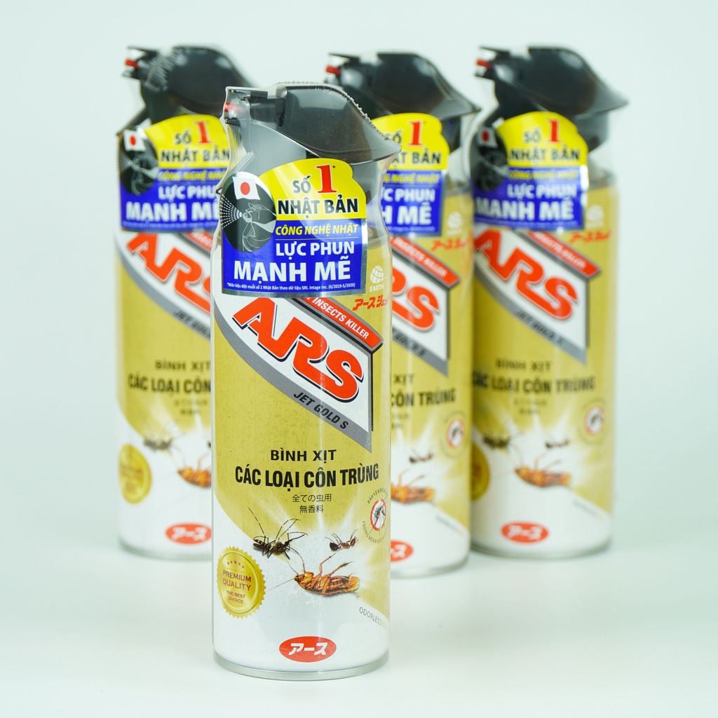 Chai xịt muỗi, gián, côn trùng ARS