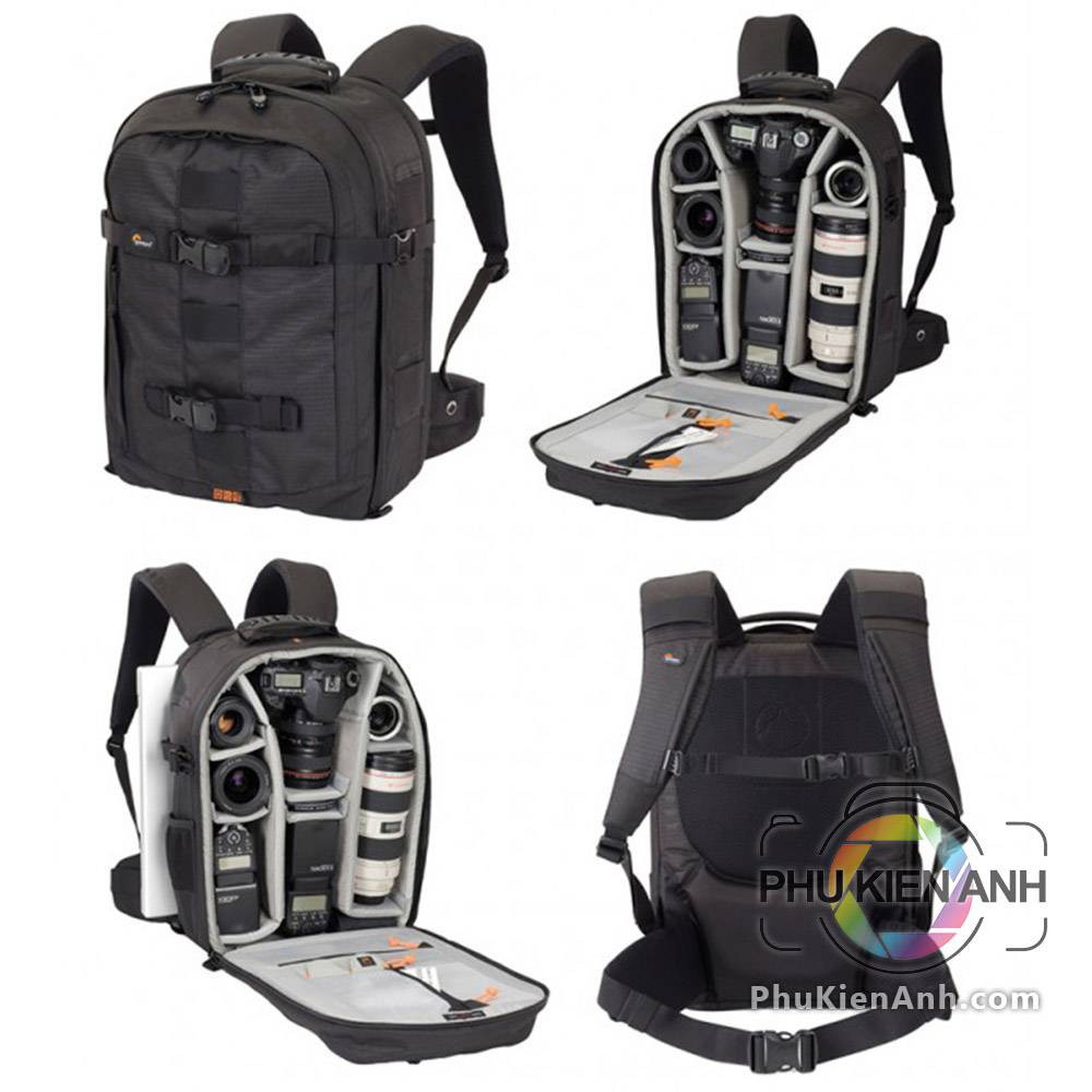 Balo máy ảnh Lowepro Pro runner 350 aw, 450 aw có ngăn chứa laptop chuyên dụng