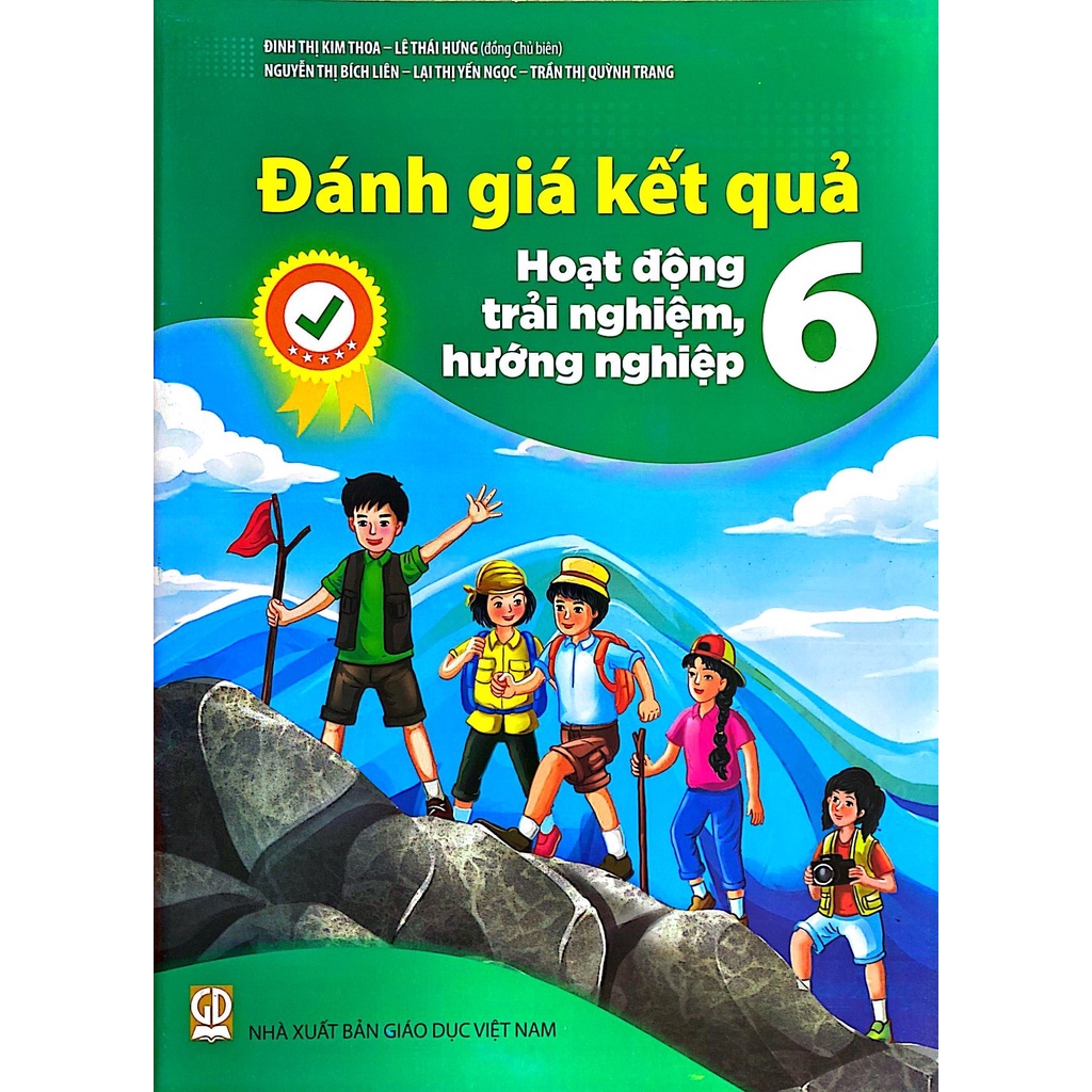 Sách - Đánh giá kết quả Hoạt Động Trải Nghiệm, Hướng Nghiệp 6