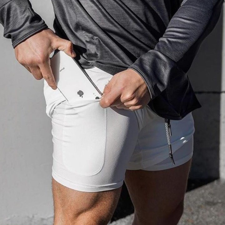 Quần Đùi Gym 2 Lớp - Short Thể Thao | BigBuy360 - bigbuy360.vn