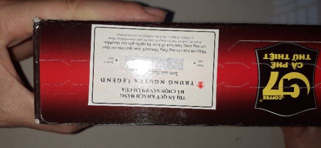 Cà phê Trung Nguyên G7 hộp 336g