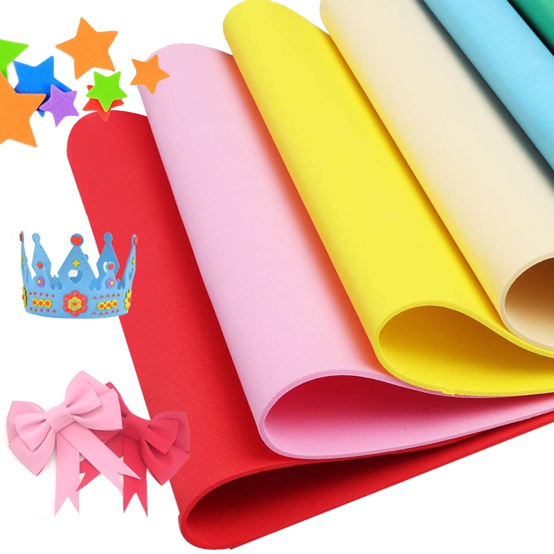 Xốp bitis - mút xốp màu khổ 50*120cm dày 3mm/2mm/1mm