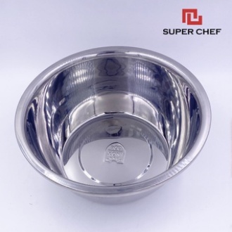 Bộ Thau Rổ Inox 304 Super Chef Dày, Sáng Bóng Siêu Bền Bỉ SC_BB61