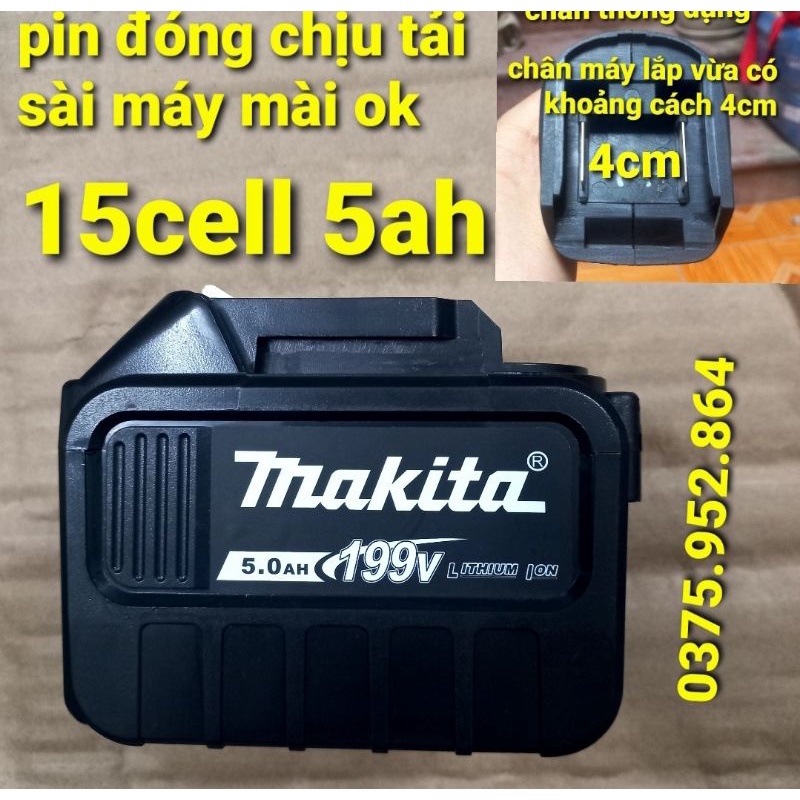 Thân máy mài pin makita không than