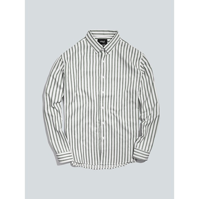 Áo sơ mi nam kẻ sọc 4MEN SM067 dài tay, cổ Đức, vải Oxford và Cotton mềm, nhẹ, bền, thoáng mát | BigBuy360 - bigbuy360.vn