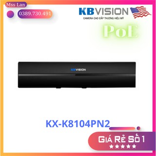 Đầu ghi hình camera IP Kbvision KX-K8104PN2 - 4 kênh