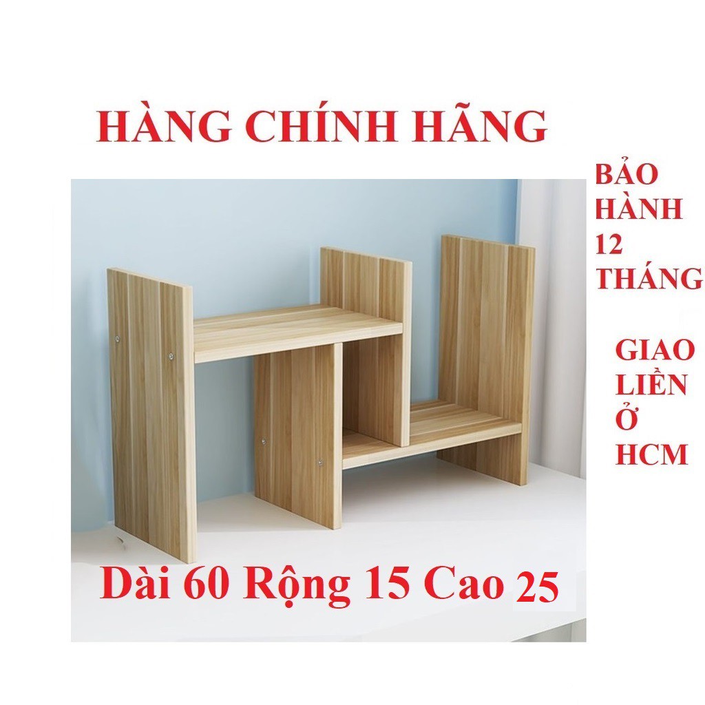 Kệ sách để bàn kệ gỗ mini giá sách để văn phòng BH 12 tháng hàng chính hãng