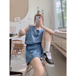 Set Đùi sát nách 🍁Bộ Shorts đùi thể thao basic form rộng kèm áo tanktop 🍁