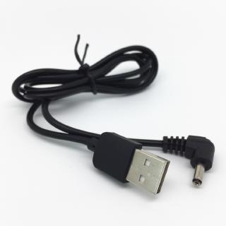 POWER 90 DEGREE Dây Cáp 3 Chân 90 Độ 3.5mm 1.35mm Dc 5v 100cm