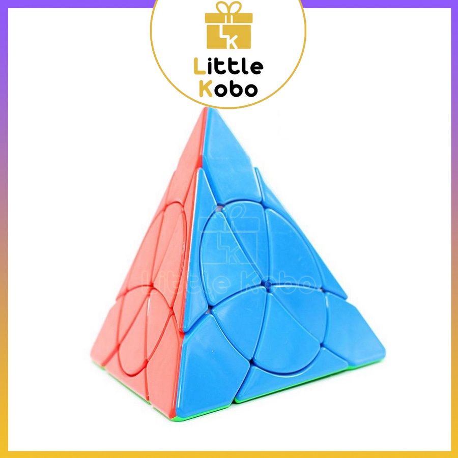 Rubik Biến Thể YJ Petal Pyraminx Yulong Rubik Biến Thể Tam Giác Pyraminx Stickerless