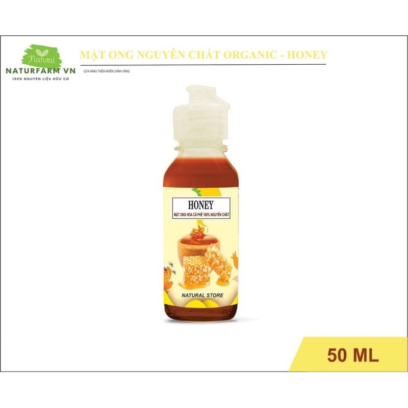50ML Mật ong nguyên chất Hoa cà phê 100% Organic