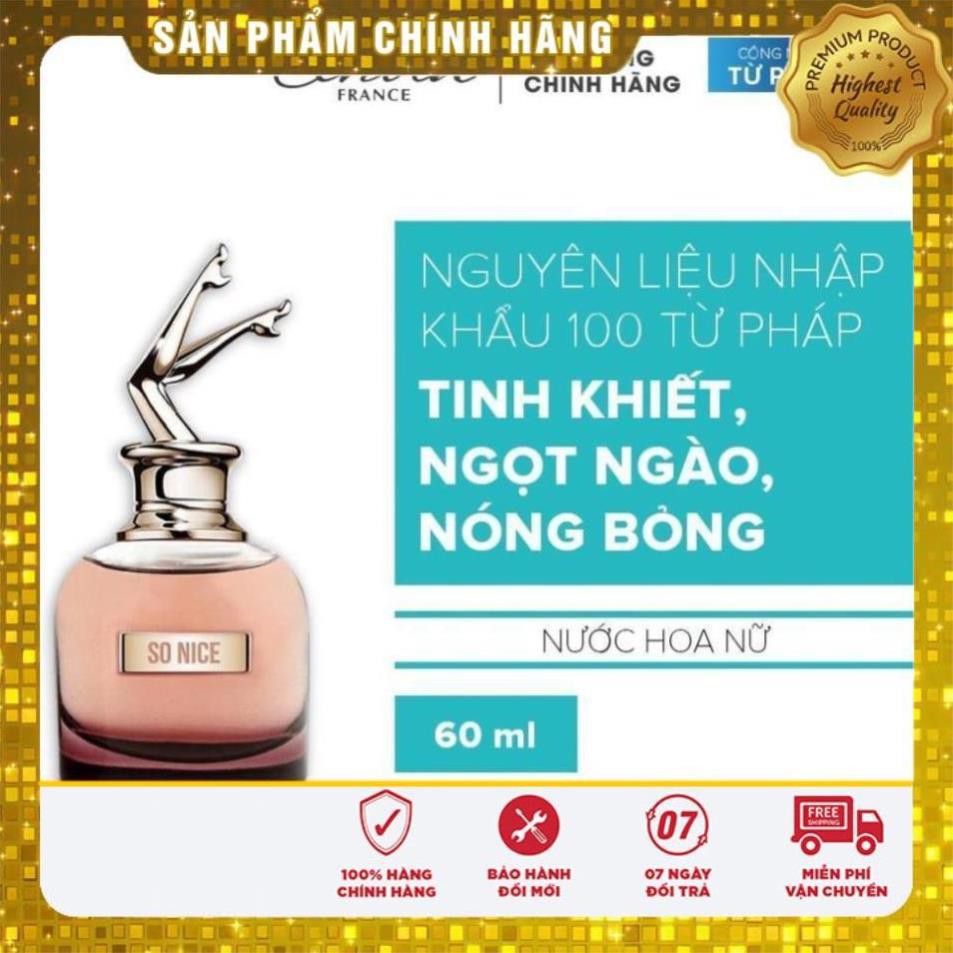 [ FREESHIP ] - ☀☁✈ Nước Hoa ❤️CAO CẤP❤️ -  Nước hoa dành cho nữ Cénota SO NICE 60ml PG11