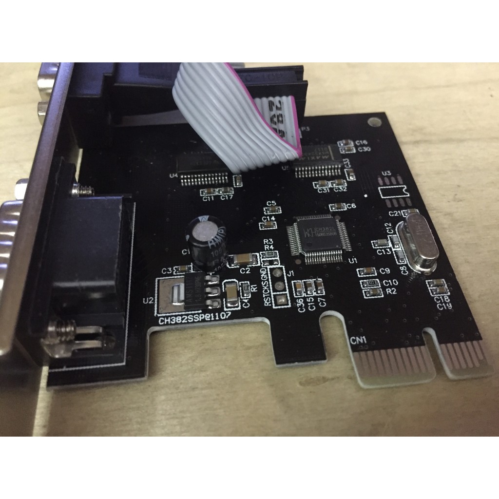 Card PCI Ex To Com RS232