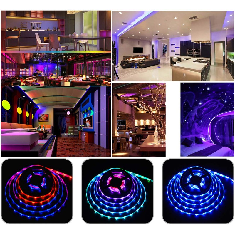 LED DÂY FULL MÀU WS2811 CHẤT LƯỢNG CAO CUỘN 5 MÉT | BigBuy360 - bigbuy360.vn