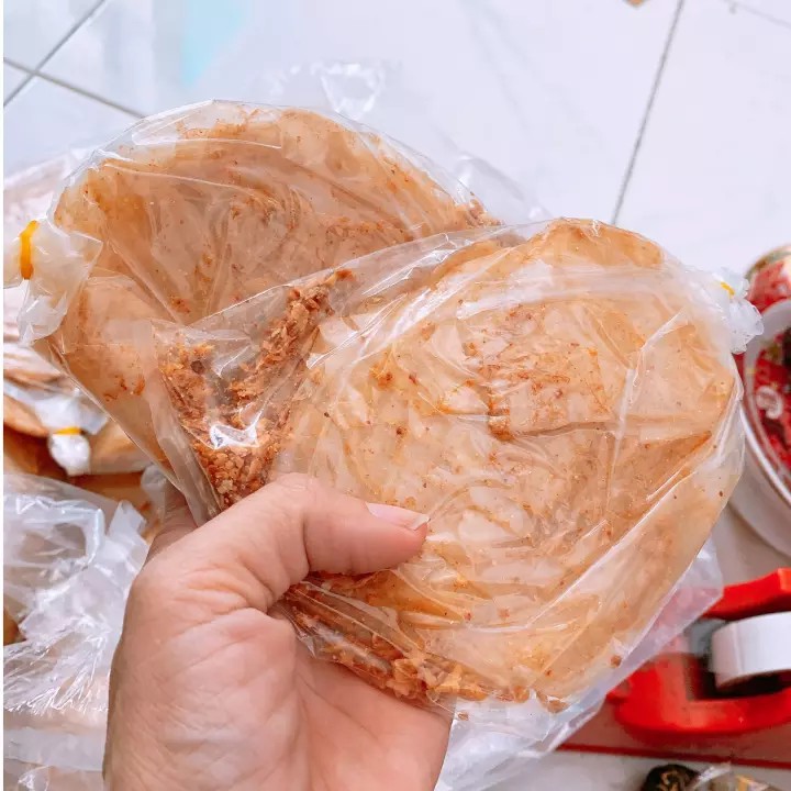 bánh tráng muối nhuyễn siêu cay ( bịch 60g )