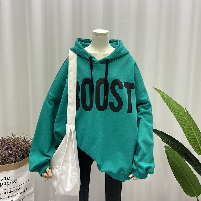 Áo Hoodie In Chữ Phong Cách Mới Cho Nữ
