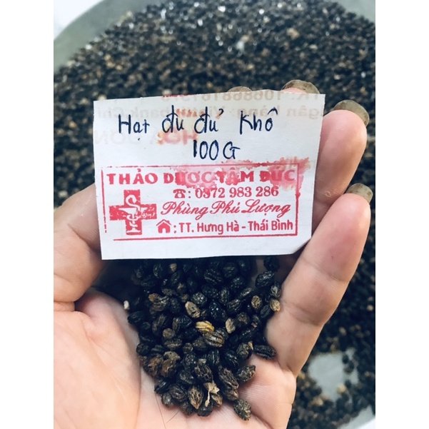 100g hạt đu đủ chín khô
