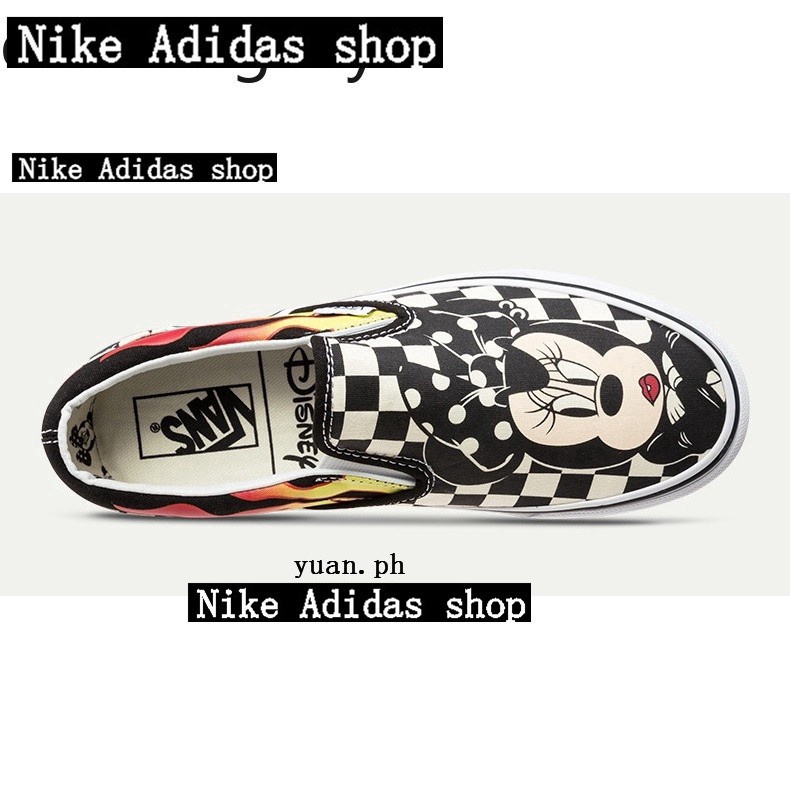 Tiết Chuột MICKEY Disney x Vans Kiểu Cổ Điển Cá Tính Giày sneaker In Họa
