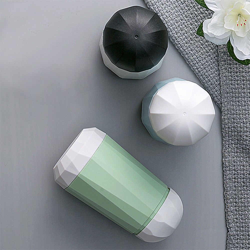 Hũ Ống Đựng Tăm Xỉa Răng Kiểu Chiếc Ô KIM CƯƠNG - Lọ Hình Tròn Decor - Ấn Tự Động