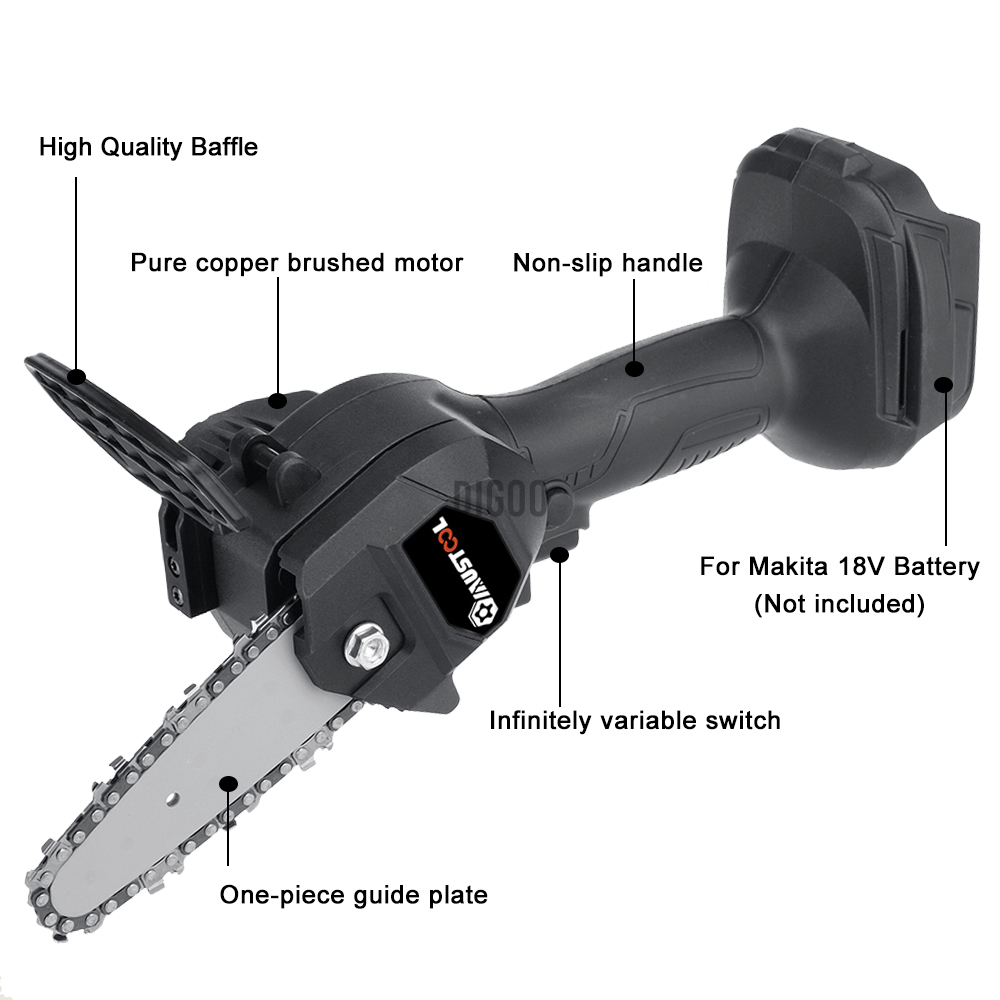 Bộ Cưa Xích Điện Mini 4 Inch Cho Makita 18v