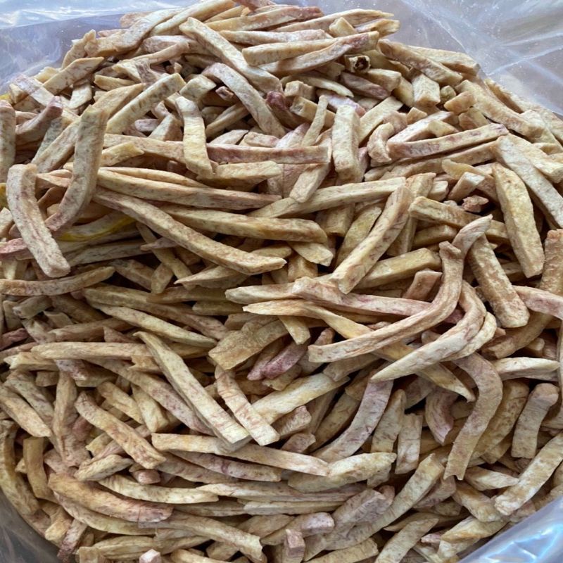 500G Khoai môn sấy sợi Pna Store hàng xuất khẩu, không đường, giòn rụm, thơm ngon
