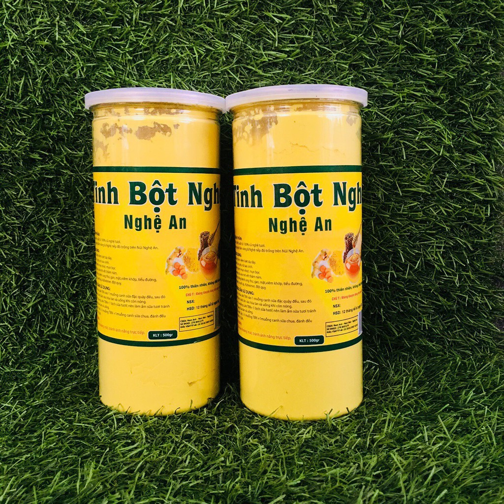 Tinh Nghệ Vàng Nghệ An Dạng Bột 250gr - 500gr