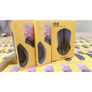 Chuột không dây chính hãng Glowy, T-WOLF  model: Q2 _ Độ nhạy 1200DPI - Bảo hành 12 tháng