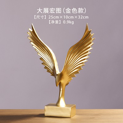 🔥𝐇𝐎𝐓 𝐃𝐄𝐀𝐋🔥Đại Bàng Lục Bảo Trưng Bày Tủ Kính Trang Trí Phòng MQ-009